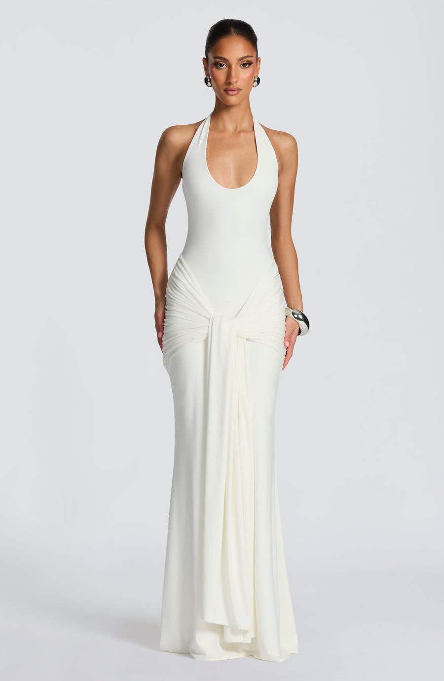 Britta Maxi Dress – Ivory