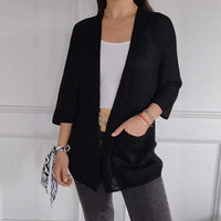 Vera Casual Knit Cardigan with Pockets