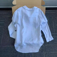 Vera Casual Linen Blouse