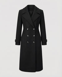 Vera Elegant Coat in Black
