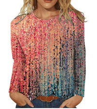 Vera Elegant Shirt with Long Sleeve in Pink