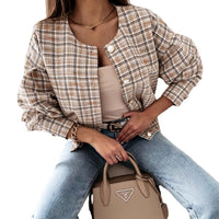 Vera Jacket with Checked