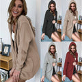 Vera Knit Cardigan with Pockets and Hood