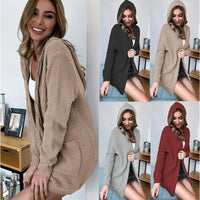 Vera Knit Cardigan with Pockets and Hood
