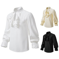 Vera Lace Blouse with Ruffles
