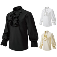 Vera Lace Blouse with Ruffles