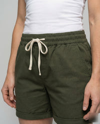 Vera Linen Blend Shorts
