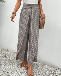 Vera™ Relaxed Wide Leg Trousers in Green