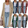 Verity Casual Knit Coat with Pockets