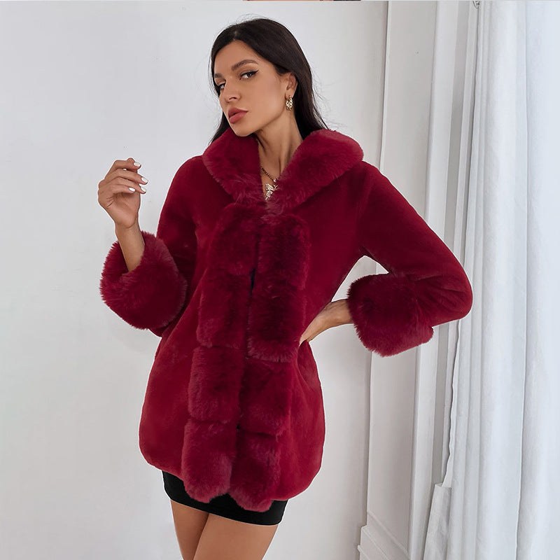Verity Jacket with Hood in Bildfarbe