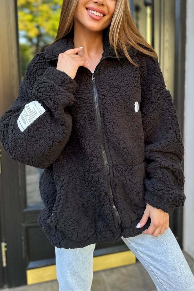 Verity Jacket with Pockets in Black
