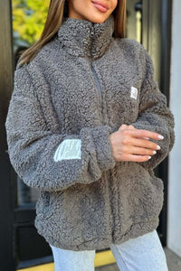 Verity Jacket with Pockets in Grey