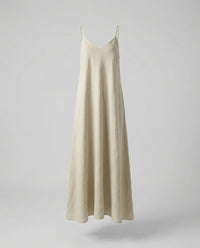 Verity Linen Dress in Khaki