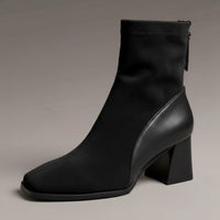 Verona Suede Ankle Boot in Charcoal
