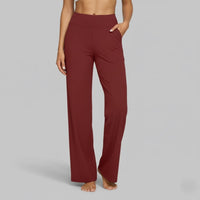 Veronika | Women's Comfortable Wide Leg Stretch Lounge Trousers