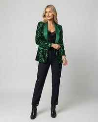 Vesper Blazer in Green