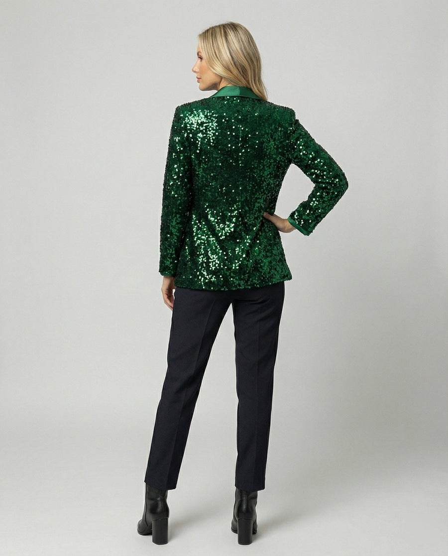 Vesper Blazer in Green