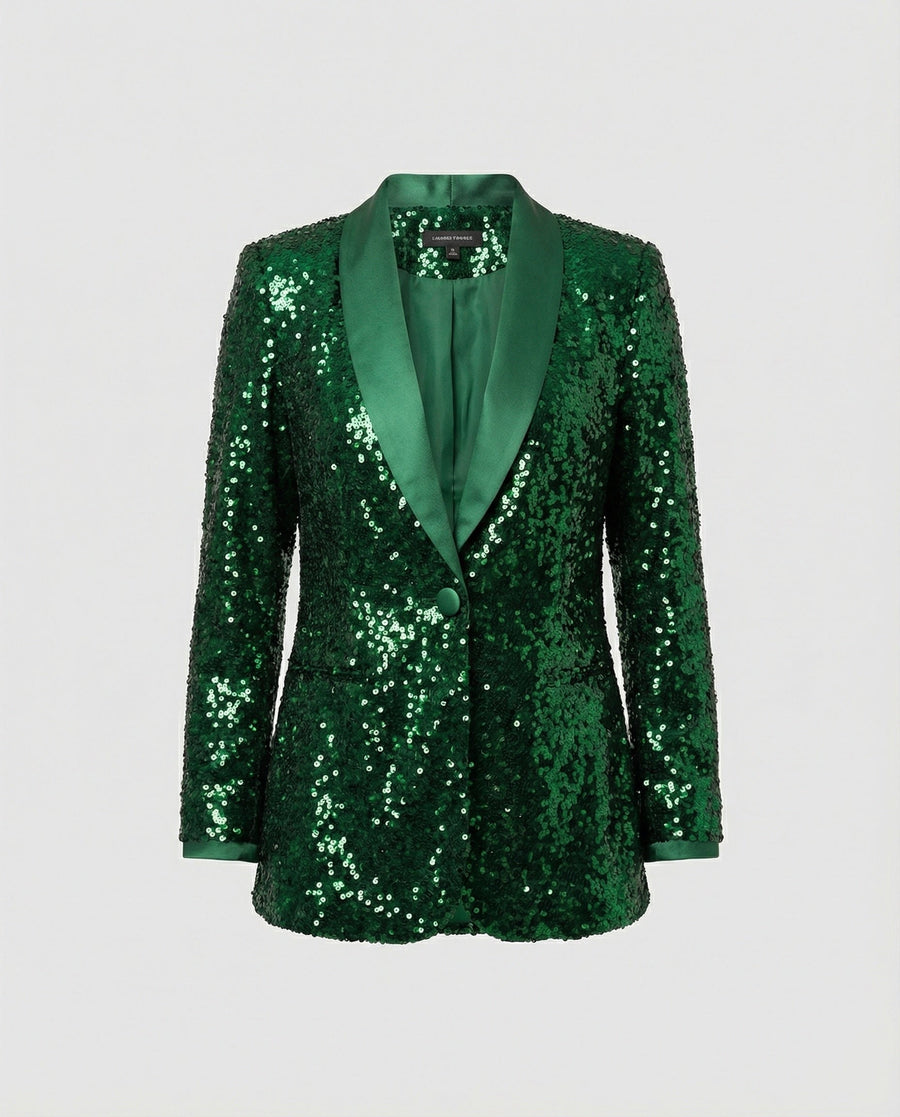 Vesper Blazer in Green