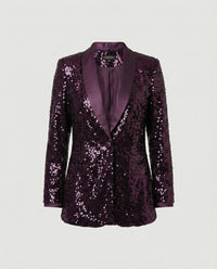 Vesper Blazer in Purple