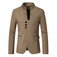 Vesper Elegant Blazer in Khaki