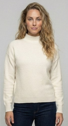Vesper Elegant Sweater in White