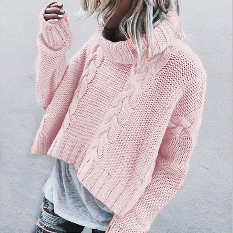 Vesper Knit Sweater in Pink