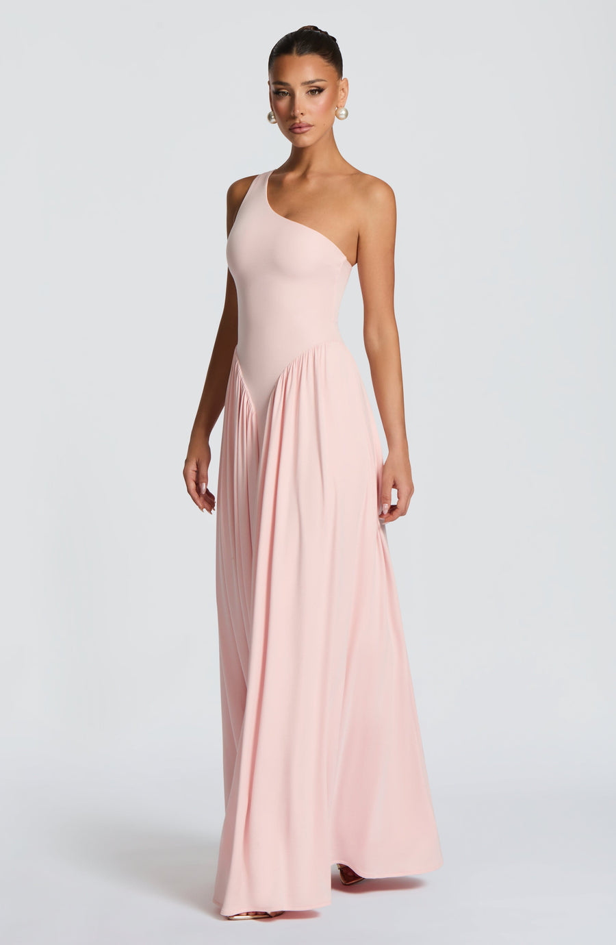 Tanya Maxi Dress – Soft Blush