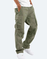 Victor Comfortable Trousers in Green