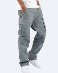Victor Comfortable Trousers in Grey