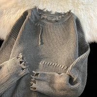 Victor Knit Sweater in Grey