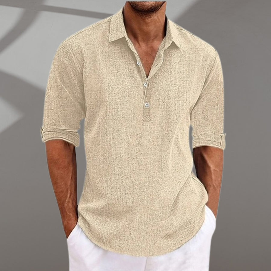 Victor Lightweight Shirt in Beige
