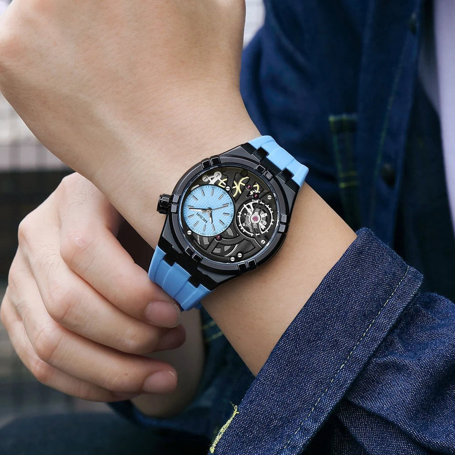 Victory Analog 2.0, 45mm in Hyper Blue