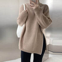 Vida Sweater with Stand Collar