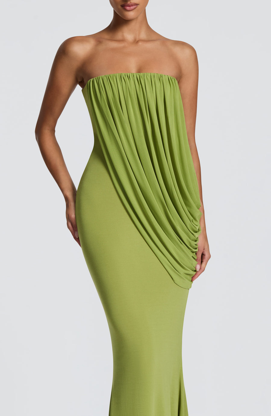 Mina Maxi Dress – Olive