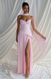 Quinn Maxi Dress – Blush