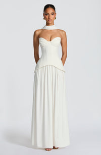 Quinn Maxi Dress – Ivory