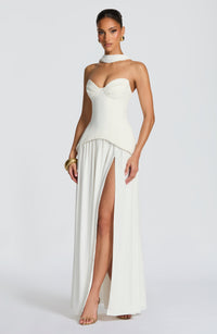 Quinn Maxi Dress – Ivory