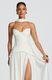 Quinn Maxi Dress – Ivory