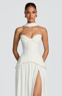 Quinn Maxi Dress – Ivory