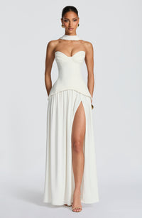 Quinn Maxi Dress – Ivory