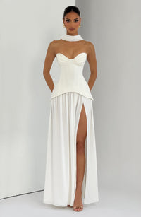 Quinn Maxi Dress – Ivory