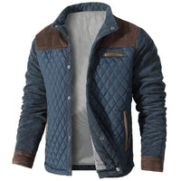 Vigo Jacket in Kaffee Und Blau