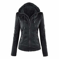 Vigo Jacket with Hood in Black