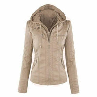 Vigo Jacket with Hood in Khaki