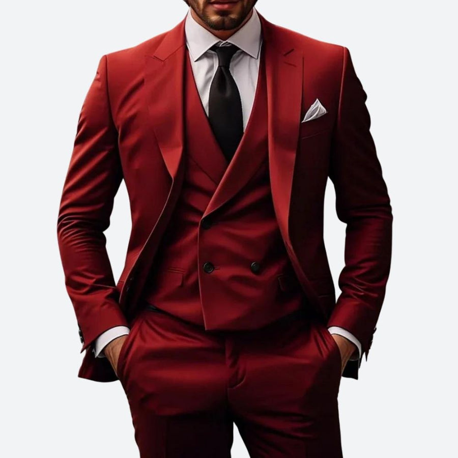Vigo Suit in Red