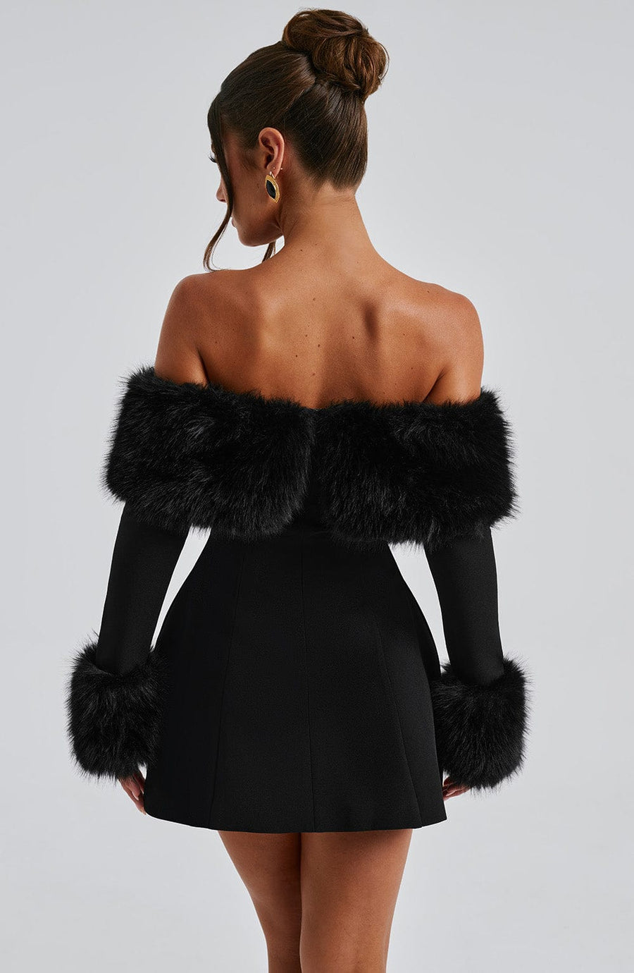 Lily Mini Dress – Black