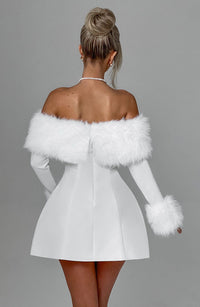 Lily Mini Dress – Ivory