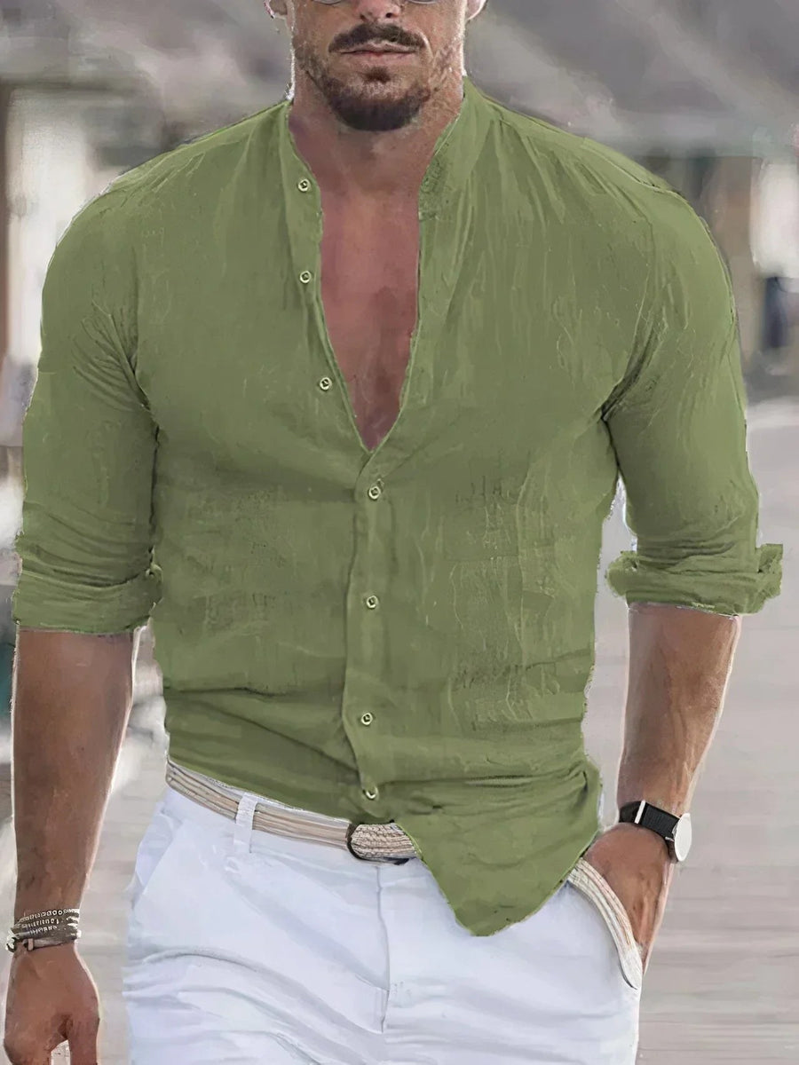 Vincent Casual Shirt in Green