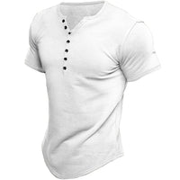 Vincent Shirt with Short Sleeve in White