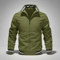 Vincent Varsity Jacket in Army Green